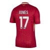 Maglia ufficiale Liverpool Curtis Jones 17 Casa 2024-25 per Uomo